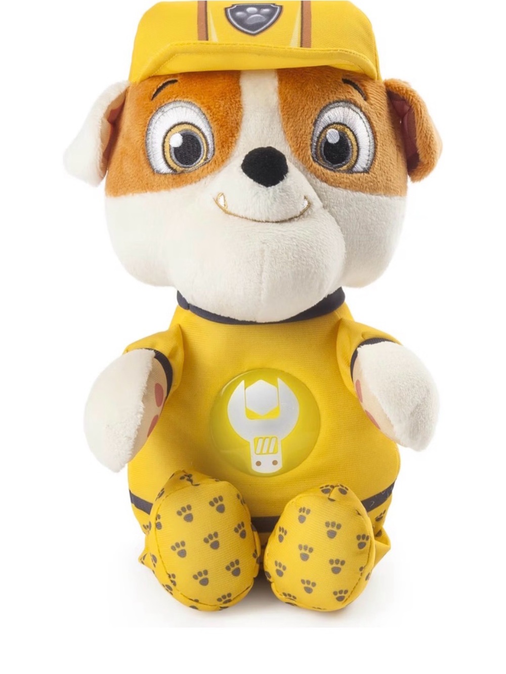 PAW Patrol Snuggle Up Rubble Plush Nightlight & Music | 10”